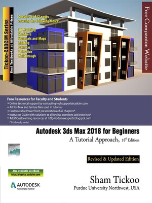 cover image of Autodesk 3ds Max 2018 for Beginners
